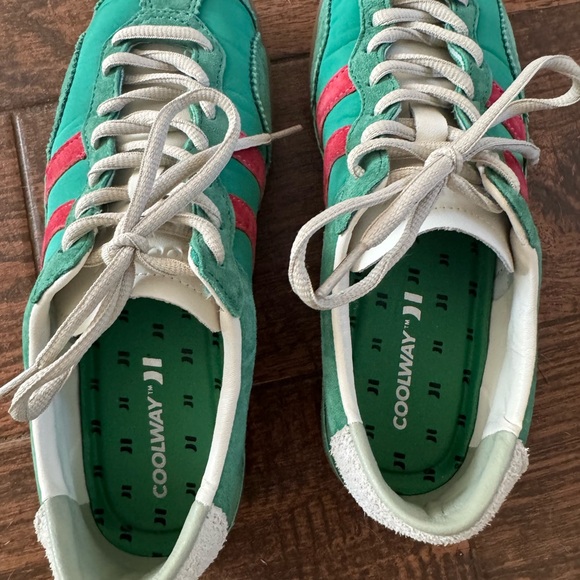 Coolway Kizuna Green and Pink Sneakers - Picture 10 of 13